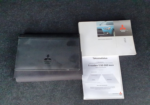 Mitsubishi ASX cena 35900 przebieg: 171000, rok produkcji 2010 z Nowe Miasto Lubawskie małe 379